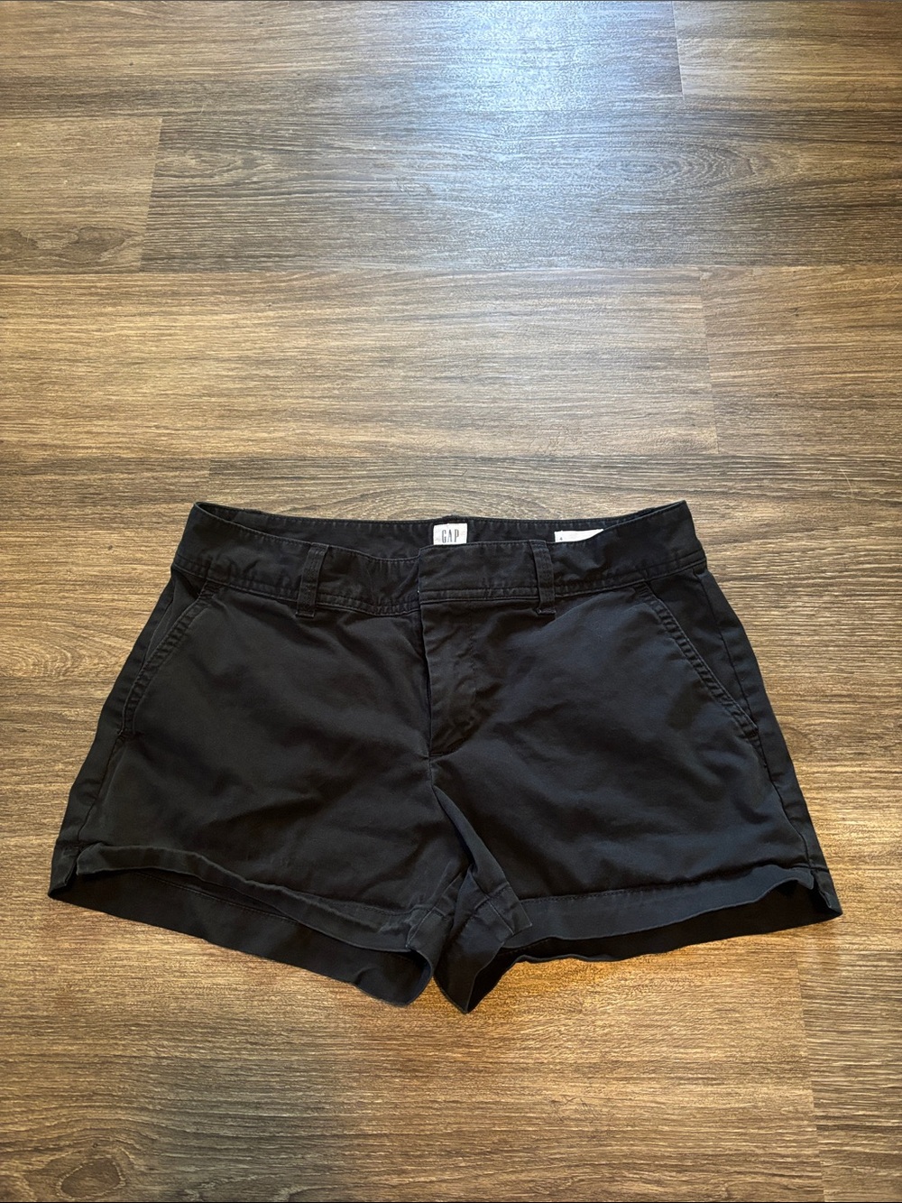 GAP Black Women's Casual Chino Shorts